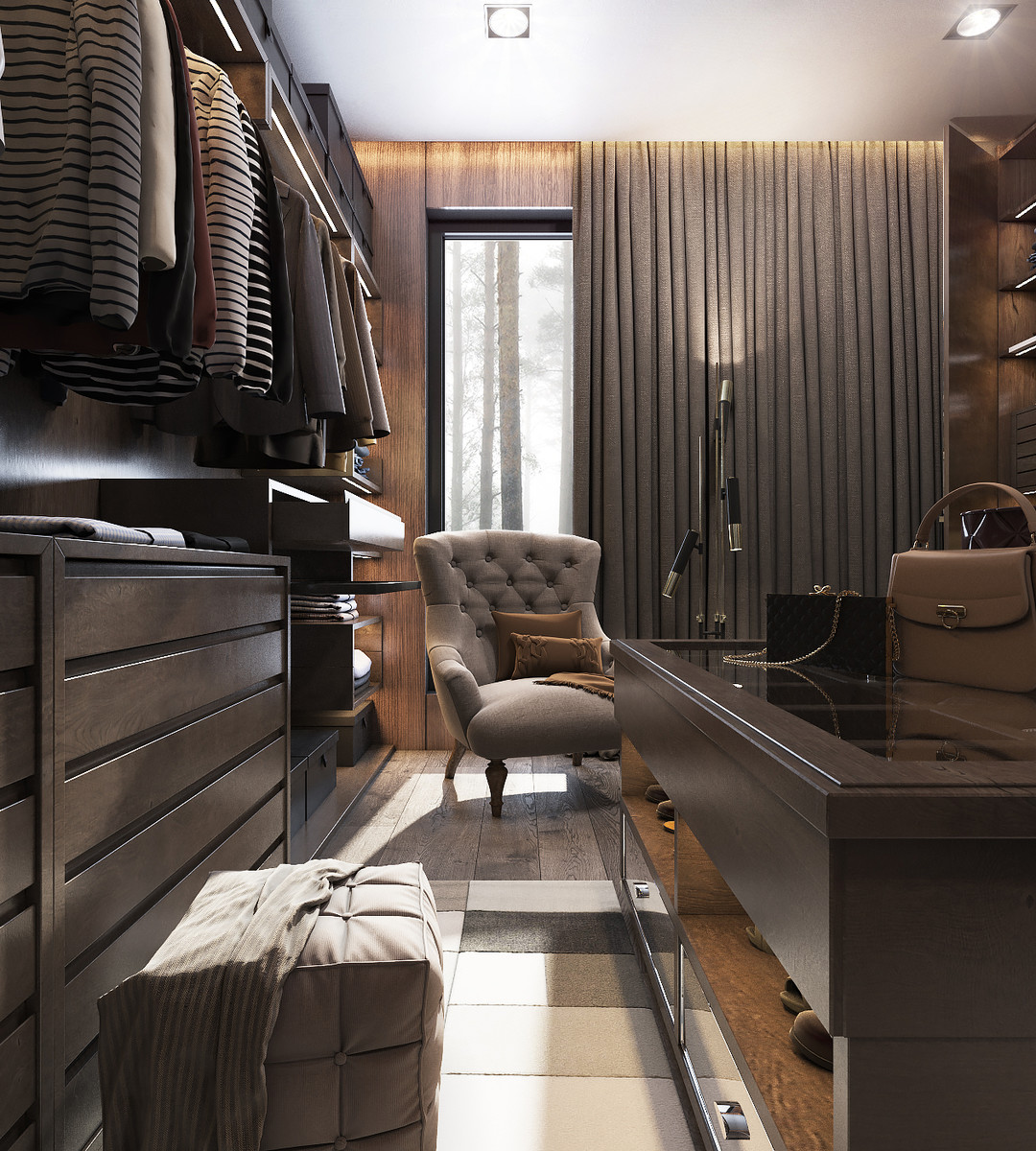 Интерьер загородного  дома