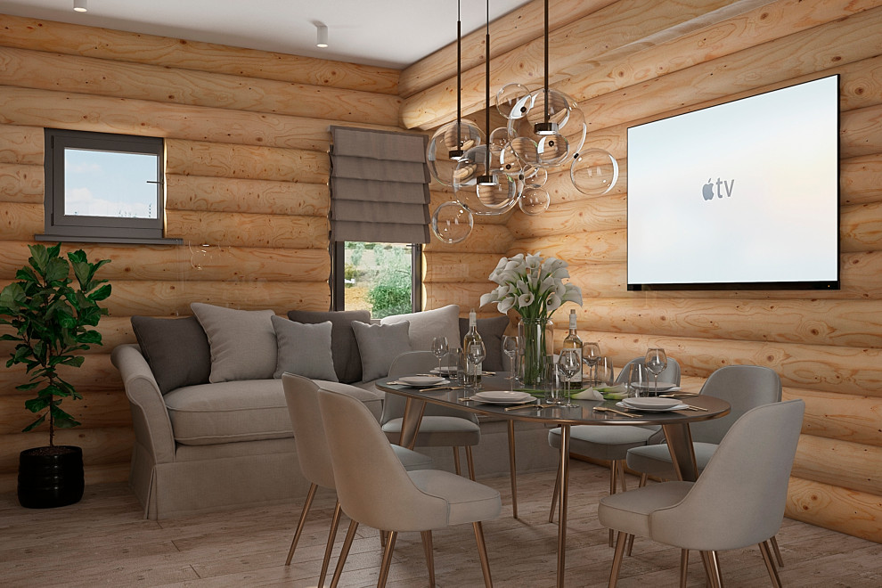 Дизайн-проект загородного дома г. Москва