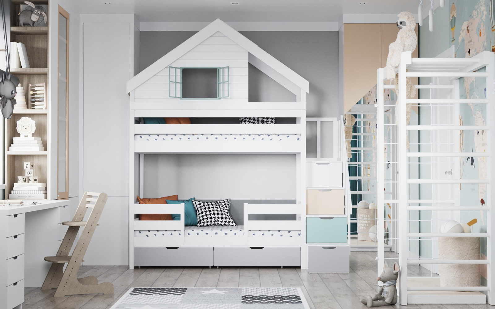 Детская комната в ЖК Благодатово