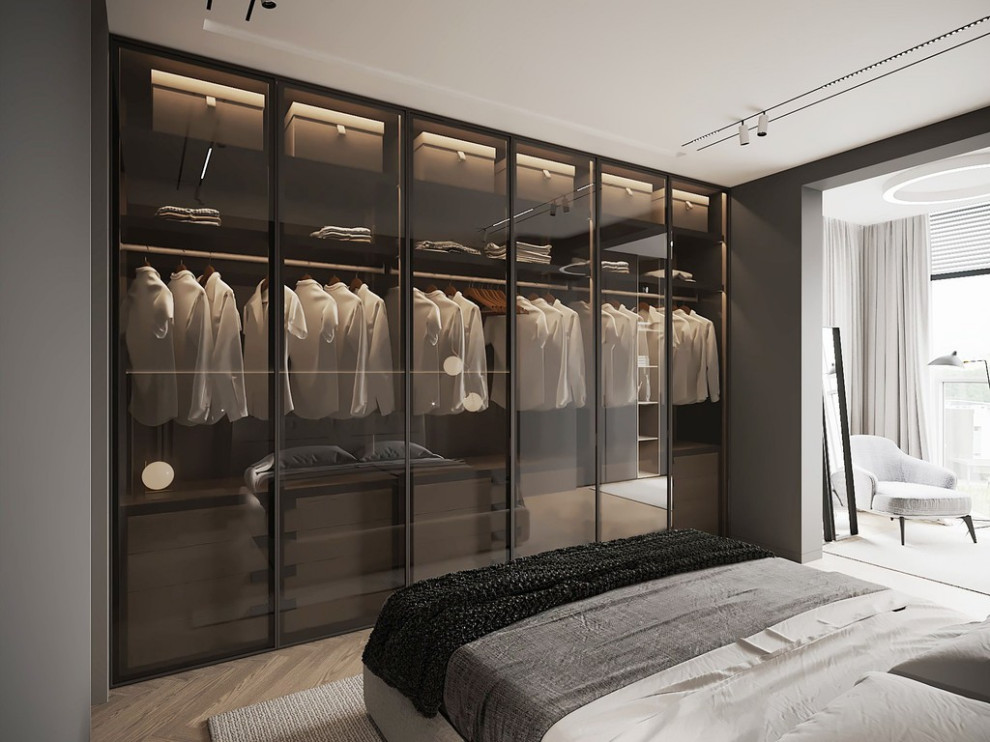 Квартира в современном стиле, ЖК «Duderhof Club», 146 кв.м.