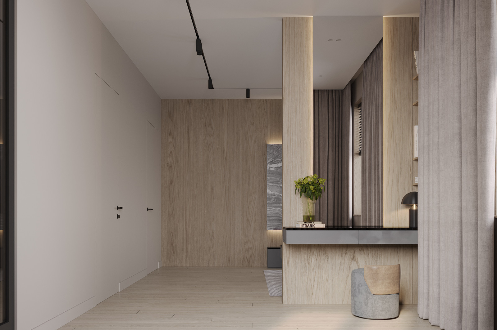 Дом Лесной Остров. Мастер-спальня