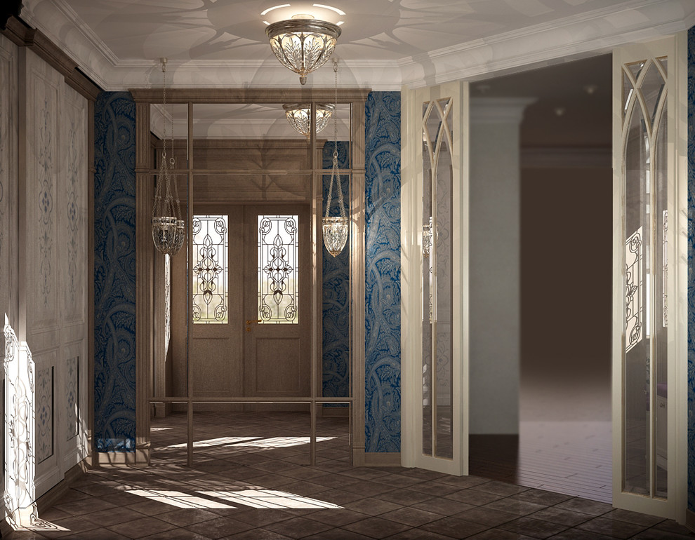 Обложка проекта: Интерьер холла в частном доме