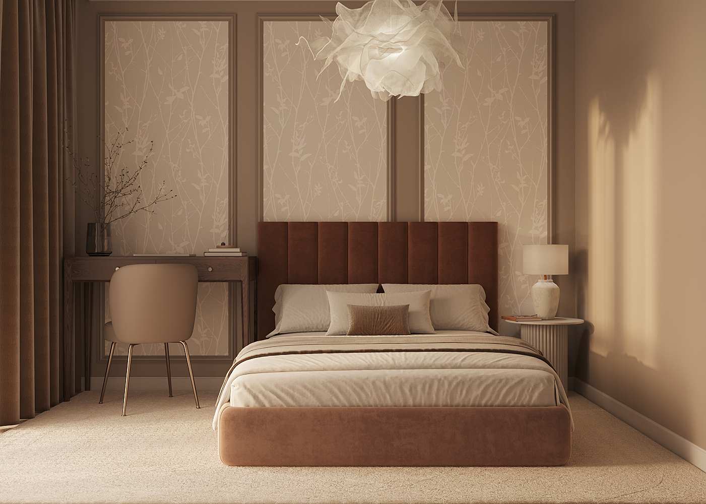 Обложка проекта: Спальня в современном стиле