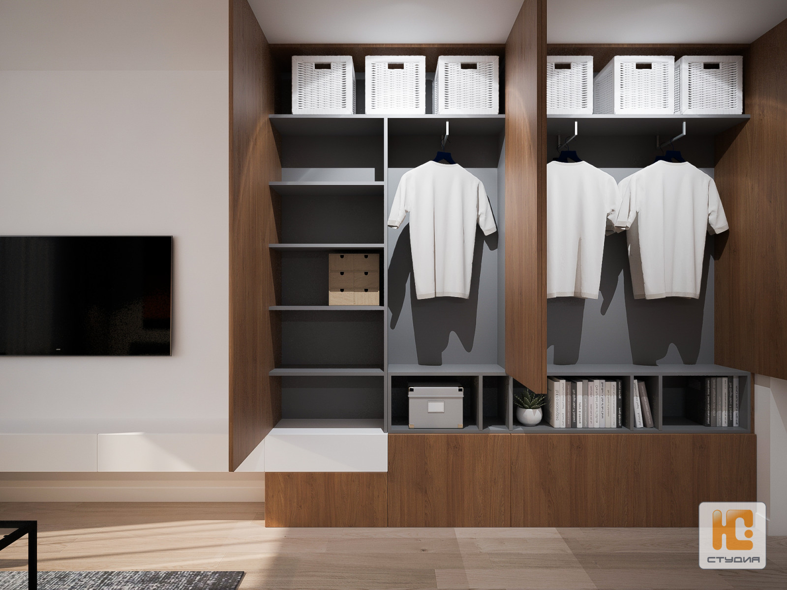 Дизайн-проект квартиры 63,00 м/кв