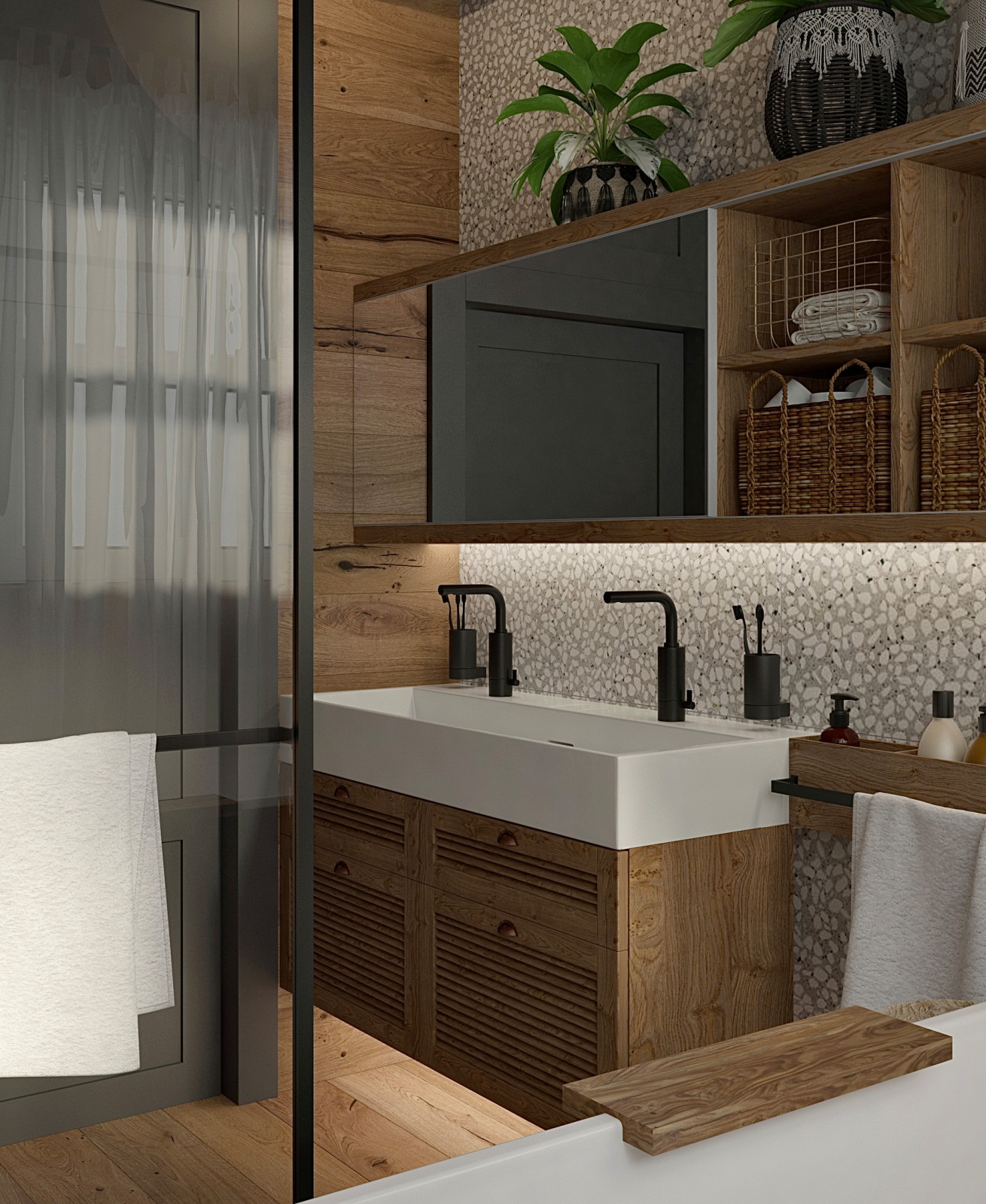 Дизайн загородного дома в Санкт-Петербурге.