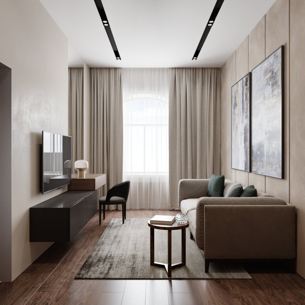 Contemporary  guest room