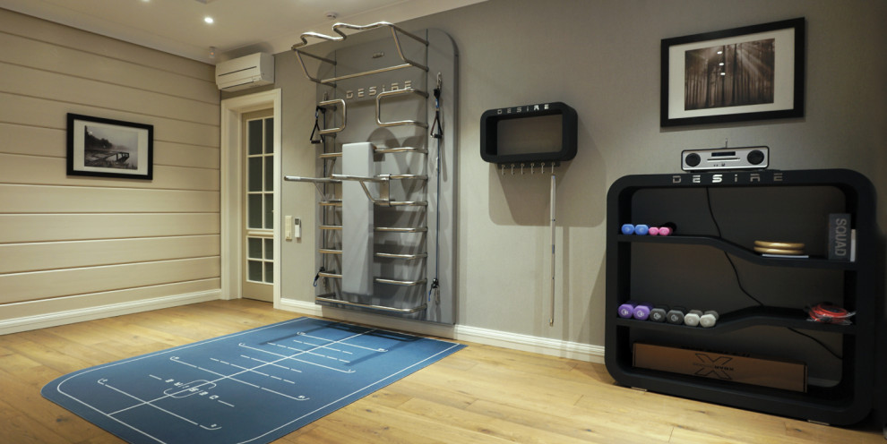 Дополнительные системы хранения аксессуаров и специальный тренировочный коврик