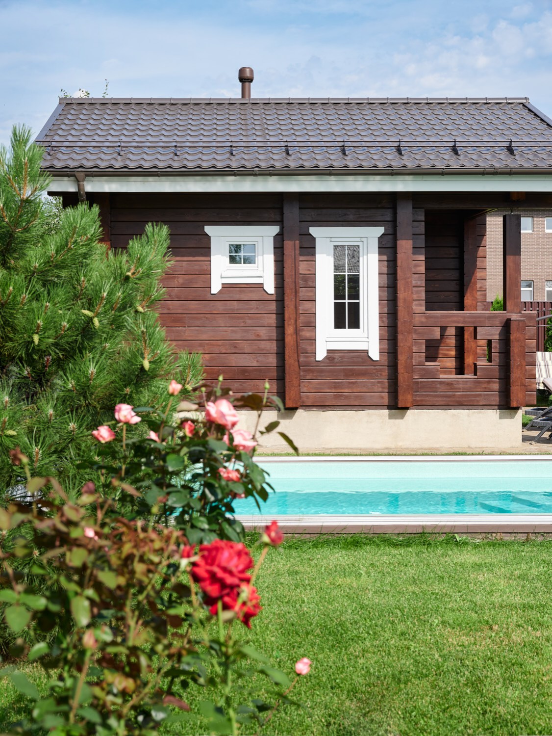 Дом из клееного бруса