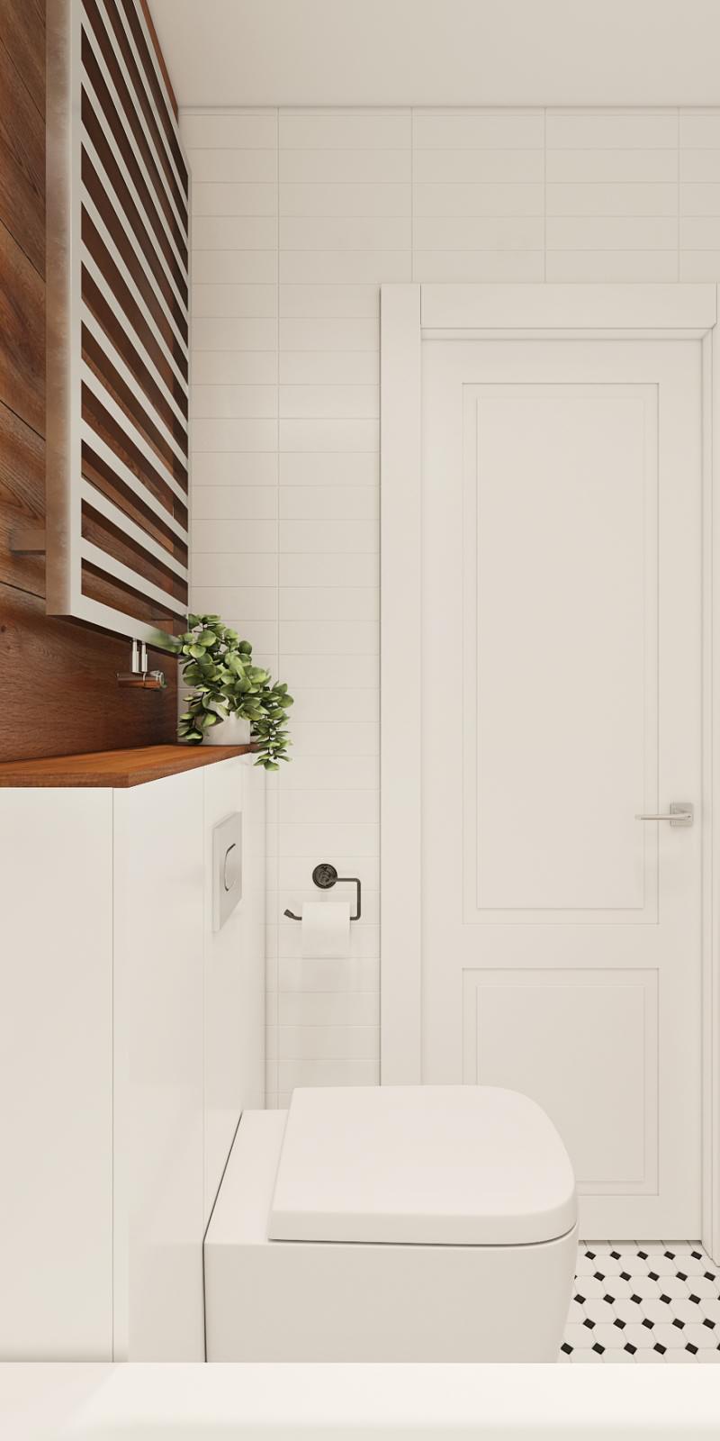 Интерьер квартиры 70 кв.м. для семьи с двумя детьми