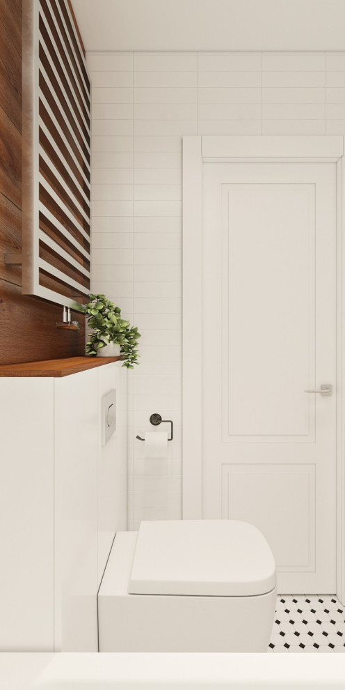 Интерьер квартиры 70 кв.м. для семьи с двумя детьми