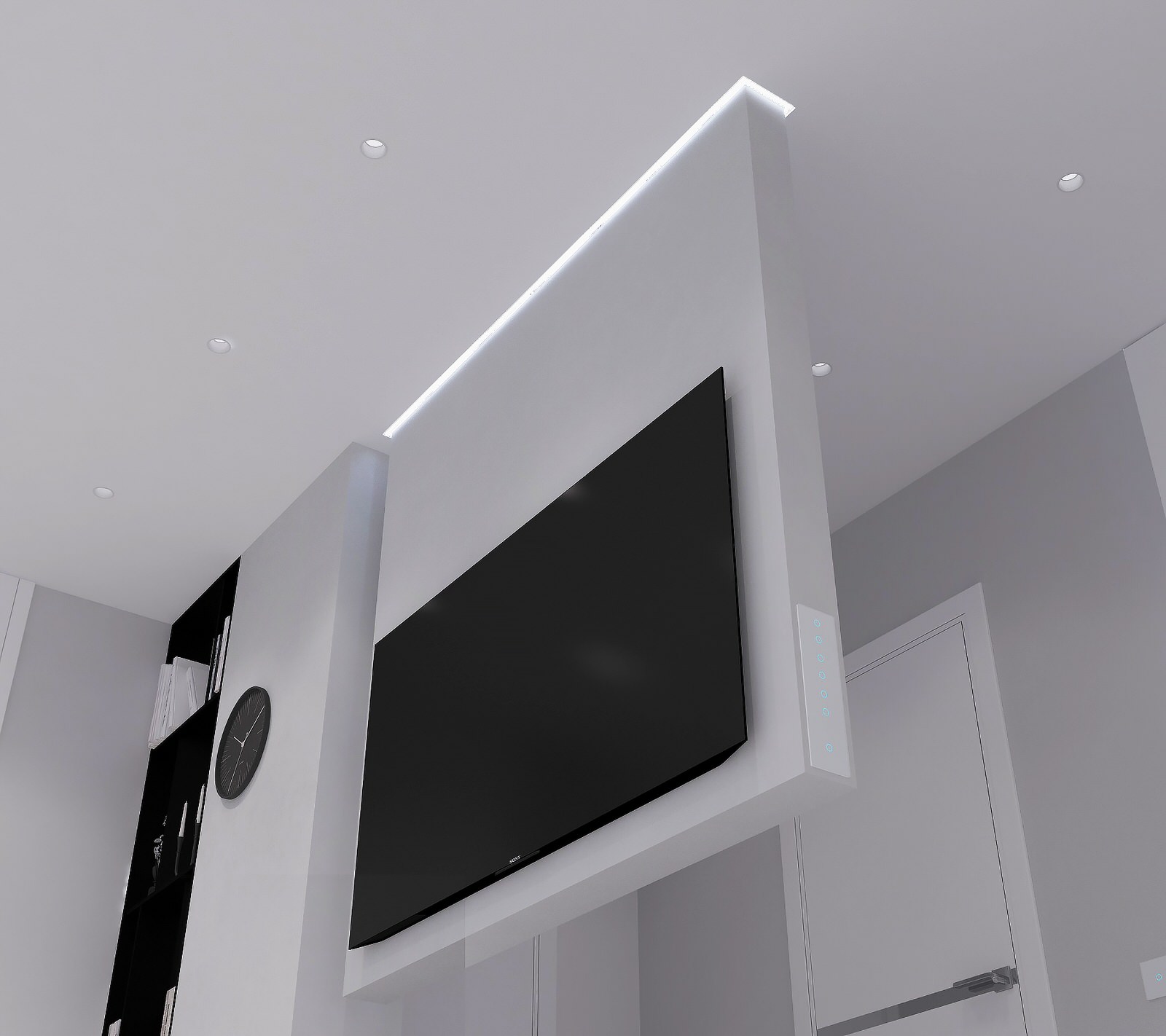 Квартира в минимализме, ул. Гурьевская, г.Новосибирск