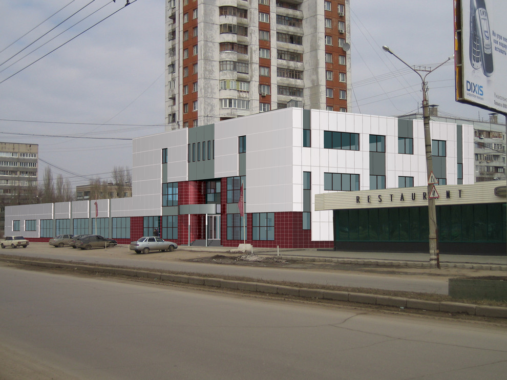 Варианты фасадов по головному офису Автовазбанка на ул.Голосова