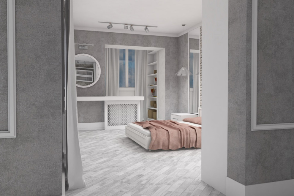 Обложка проекта: Квартира для молодой и преуспевающей