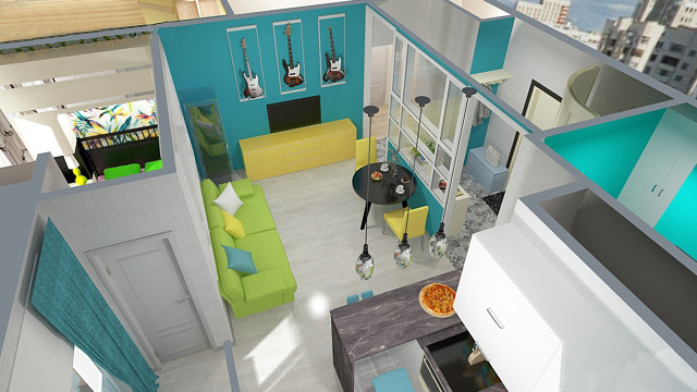 ДИЗАЙН-ПРОЕКТ КВАРТИРЫ В ЖК « МИНИПОЛИС САМОЦВЕТЫ»