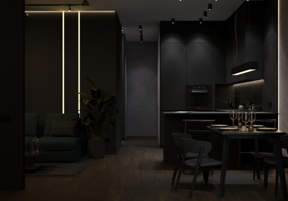 Обложка проекта: Дизайн интерьера квартиры в ЖК Вереск в престижном районе Москвы