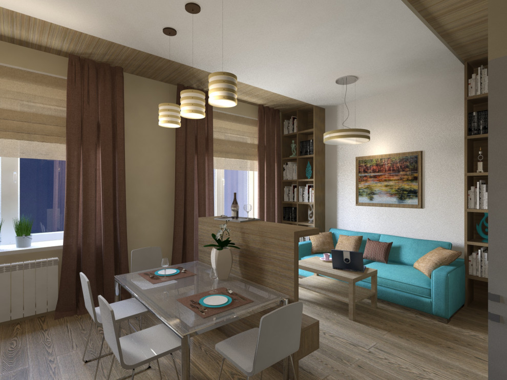 Обложка проекта: Квартира в современном стиле в микрорайоне Покровский