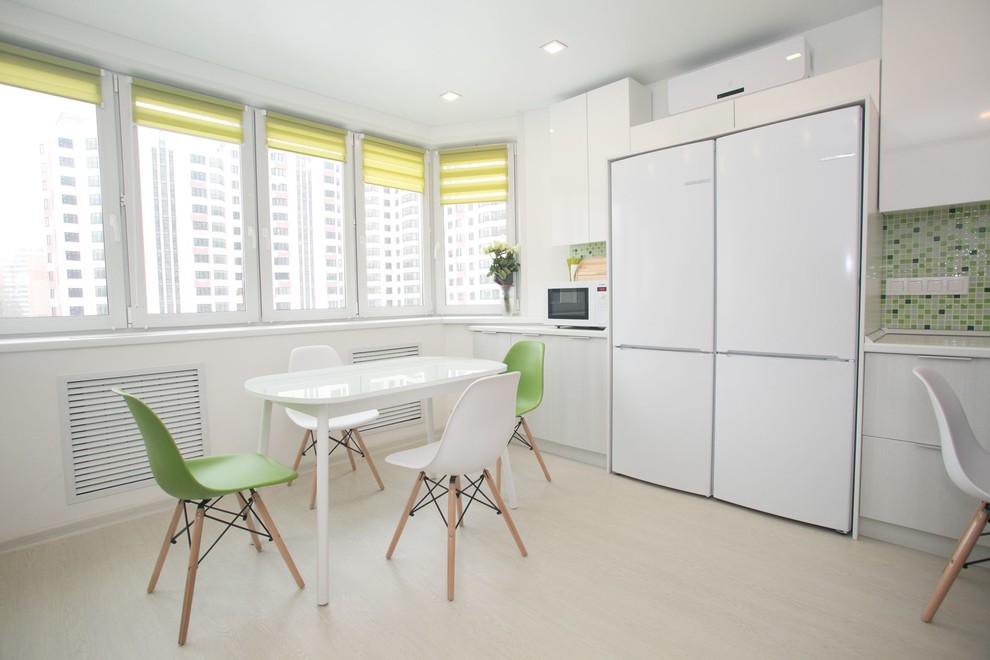 Обложка проекта: Реализация квартиры в Солнцево в стиле эко-минимализма. 95м2. 2018