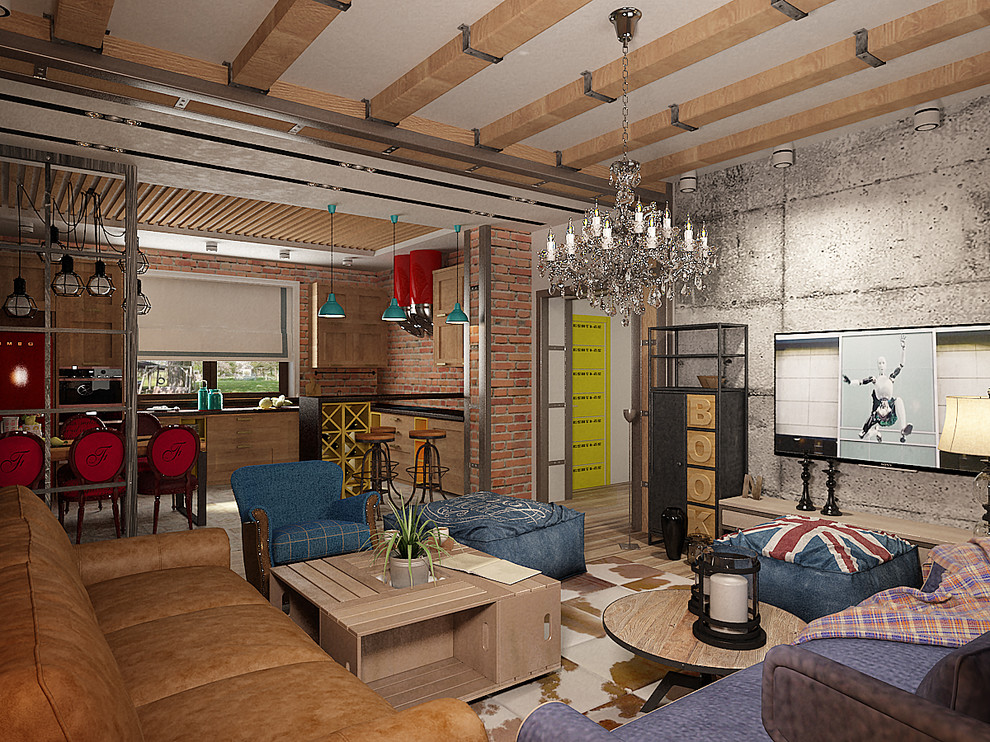Дом в стиле Лофт