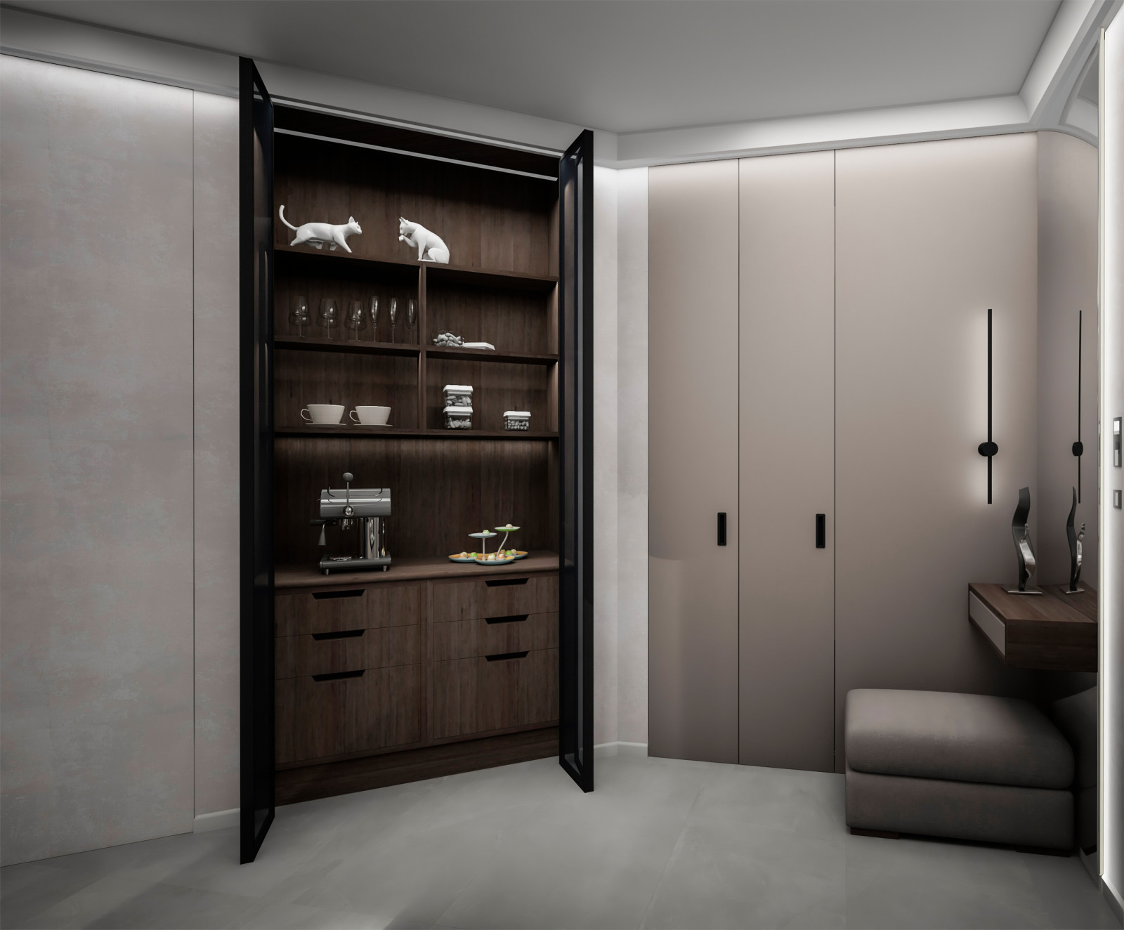 Открытое пространство в проекте "Алена"