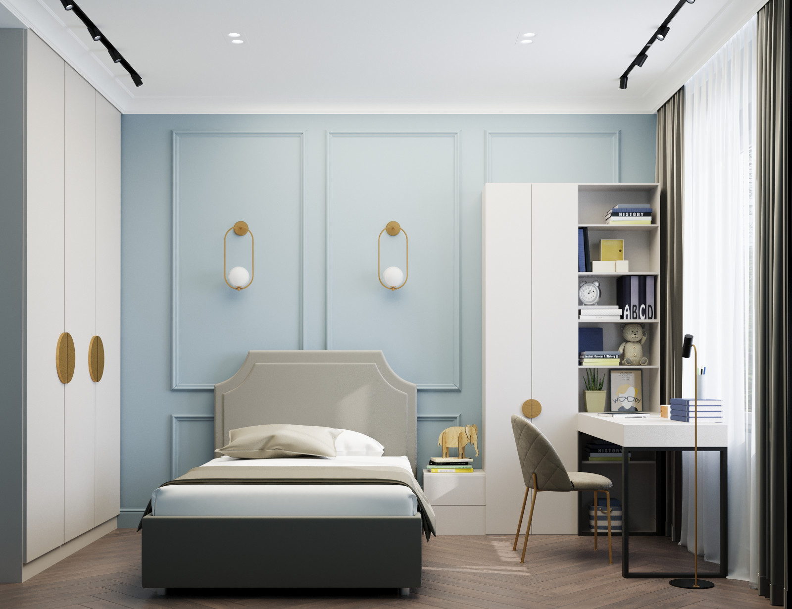 Квартира неоклассика