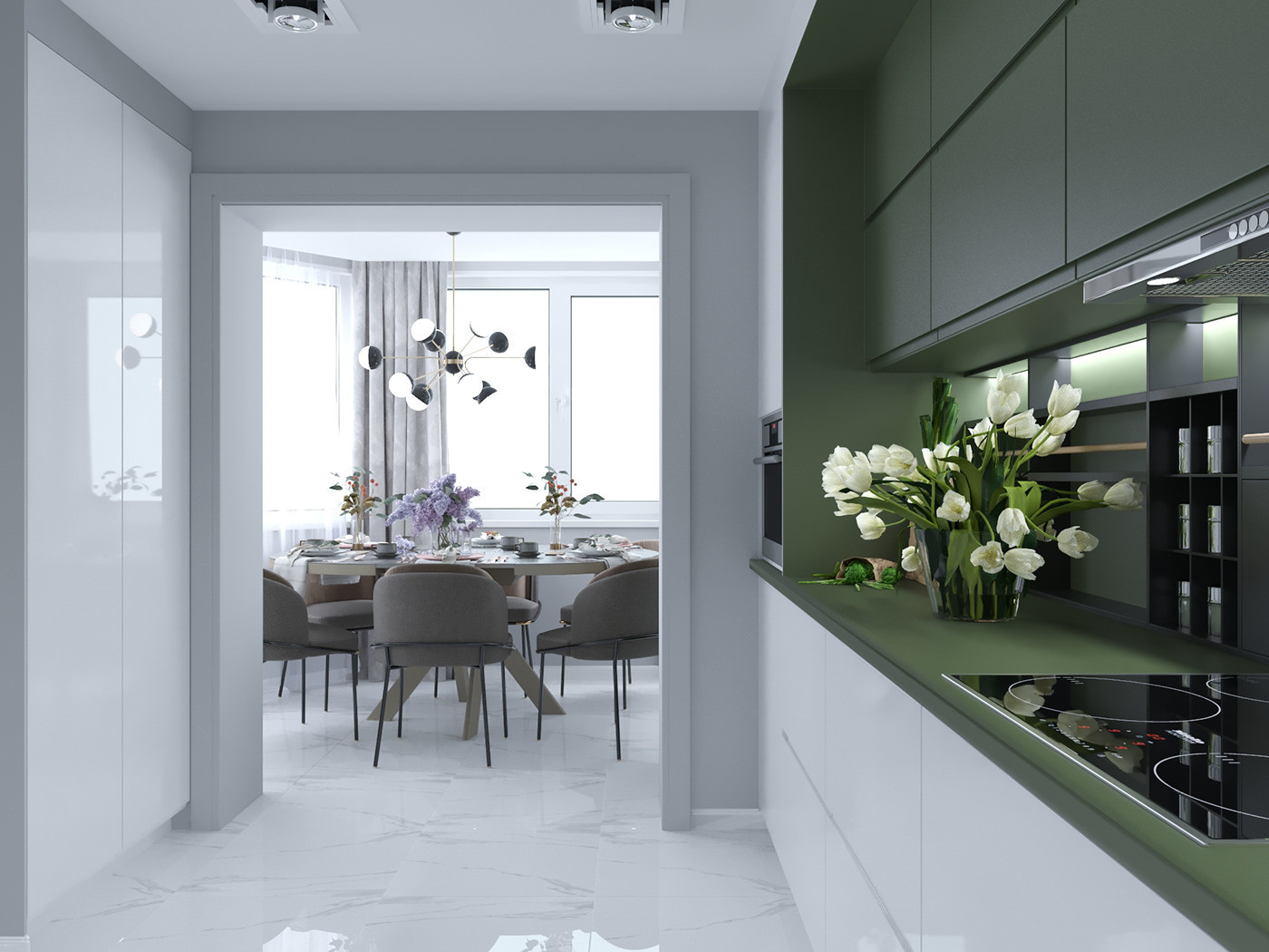 Дизайн квартиры Каролина