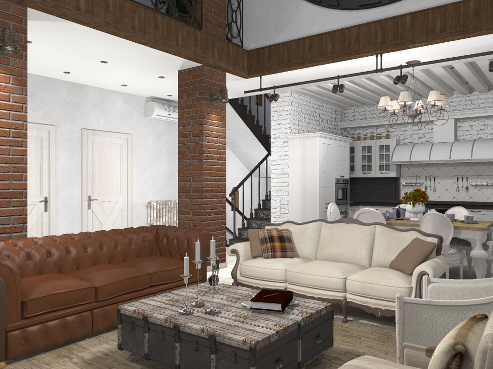 Дом в винтажном стиле