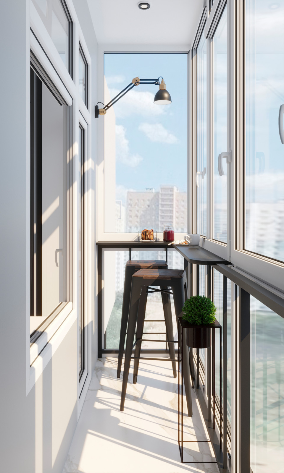 Квартира с элементами неоклассики