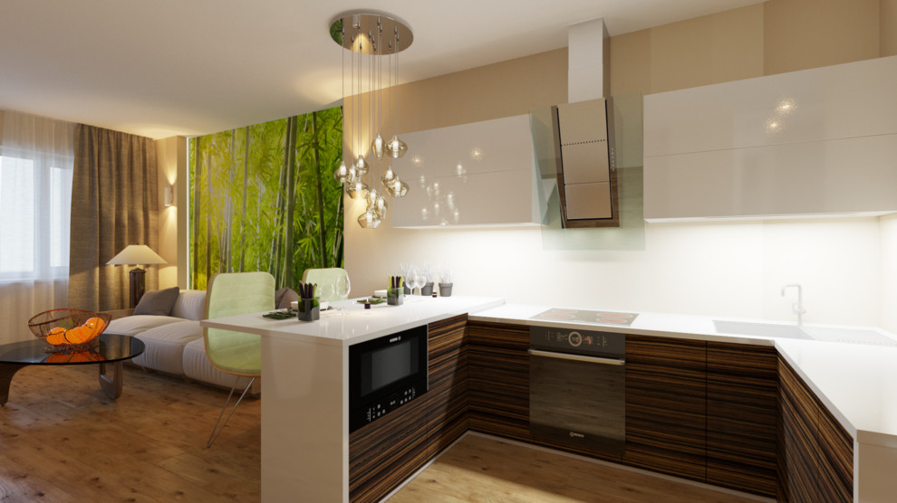 Обложка проекта: Уютная студия 35 кв м