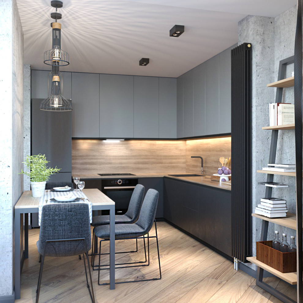 Обложка проекта: Лофт. ЖК «Эко-Дом на Гродненской»