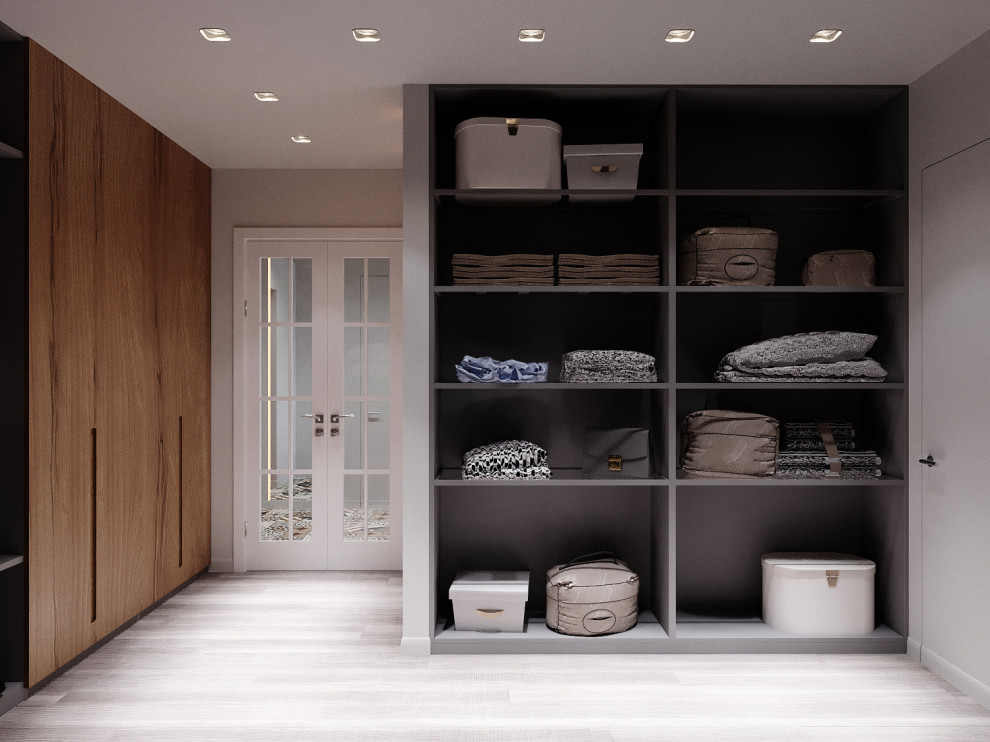 Квартира в минималистическом стиле 80 м^2 «ЖК Лазурные небеса» г.Казань