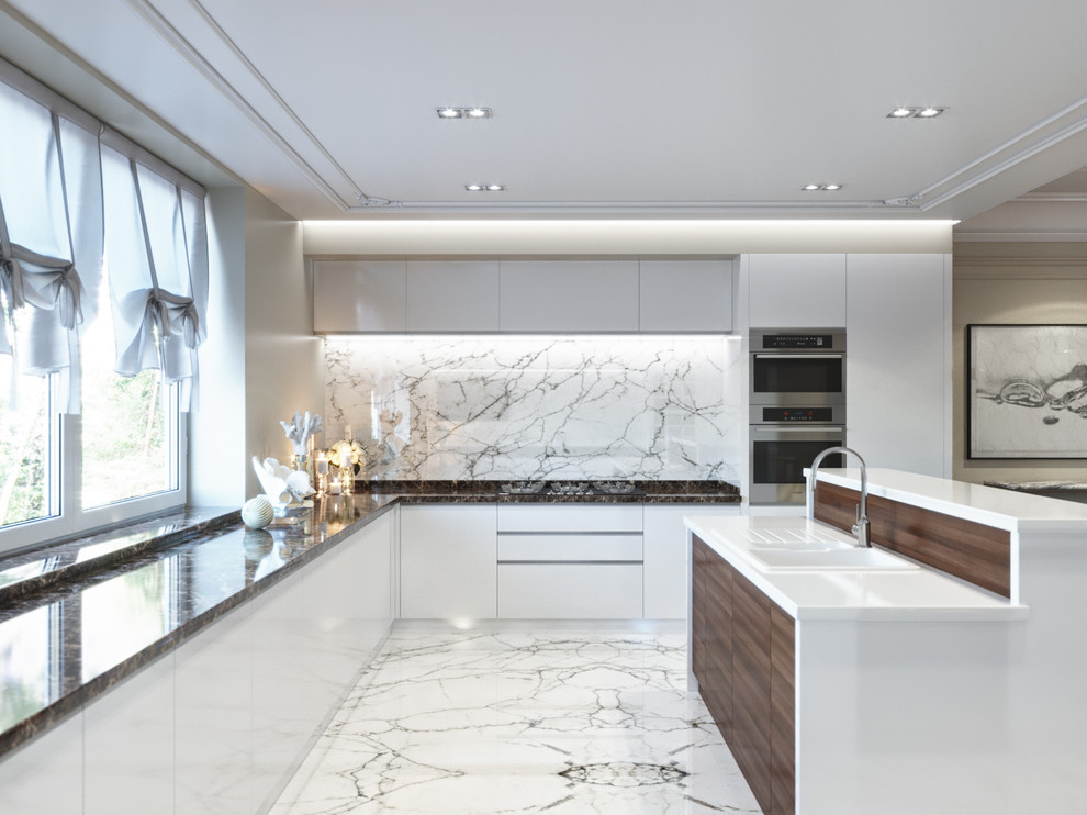 Кухня с островом