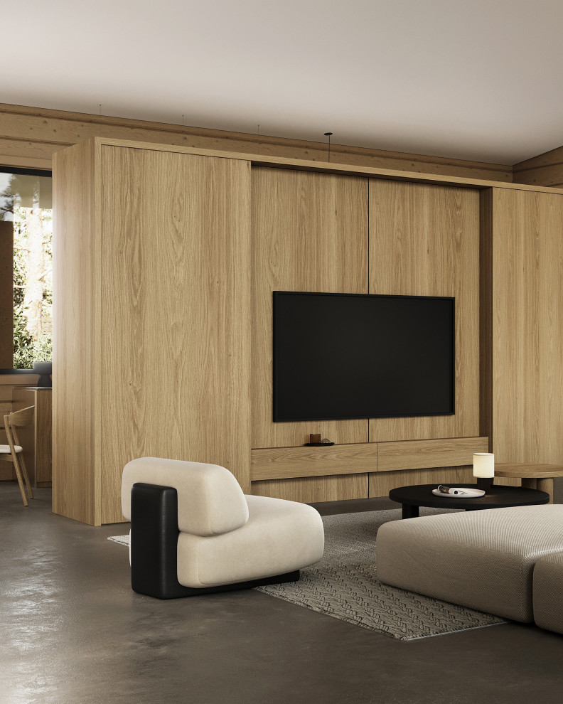 Дом из клееного бруса, интерьер