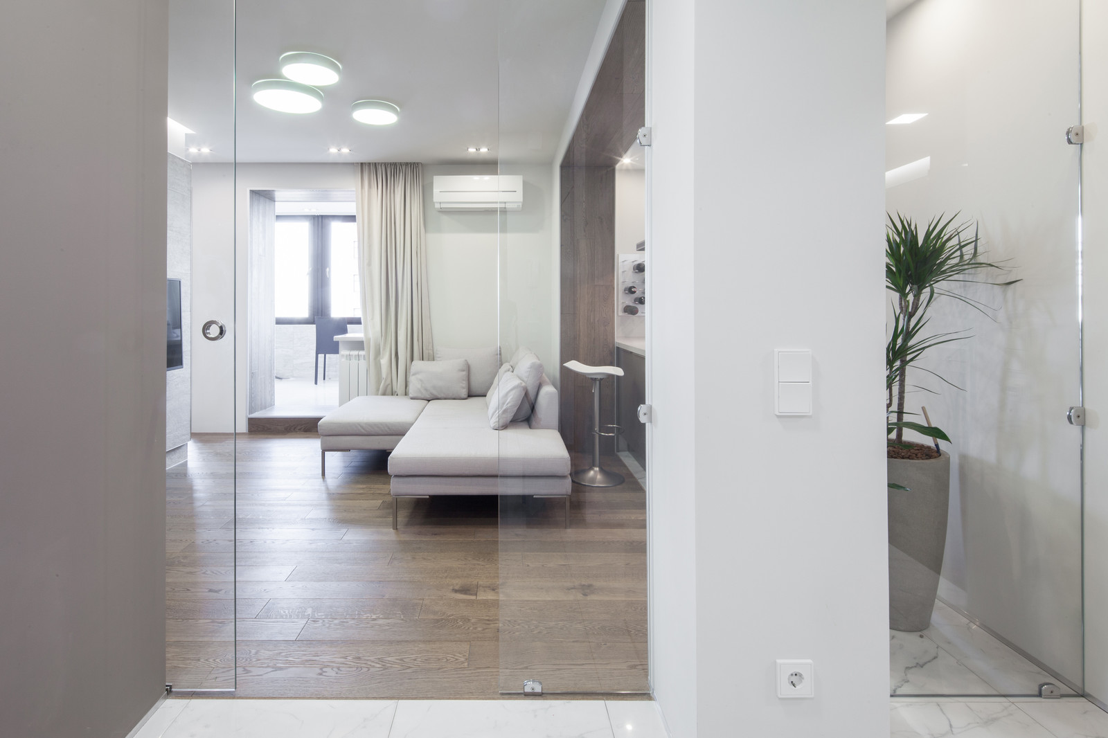 Мужской интерьер в духе эко-минимализма