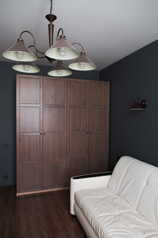 Дизайн интерьера 1-комнатной квартиры в индустриальном стиле