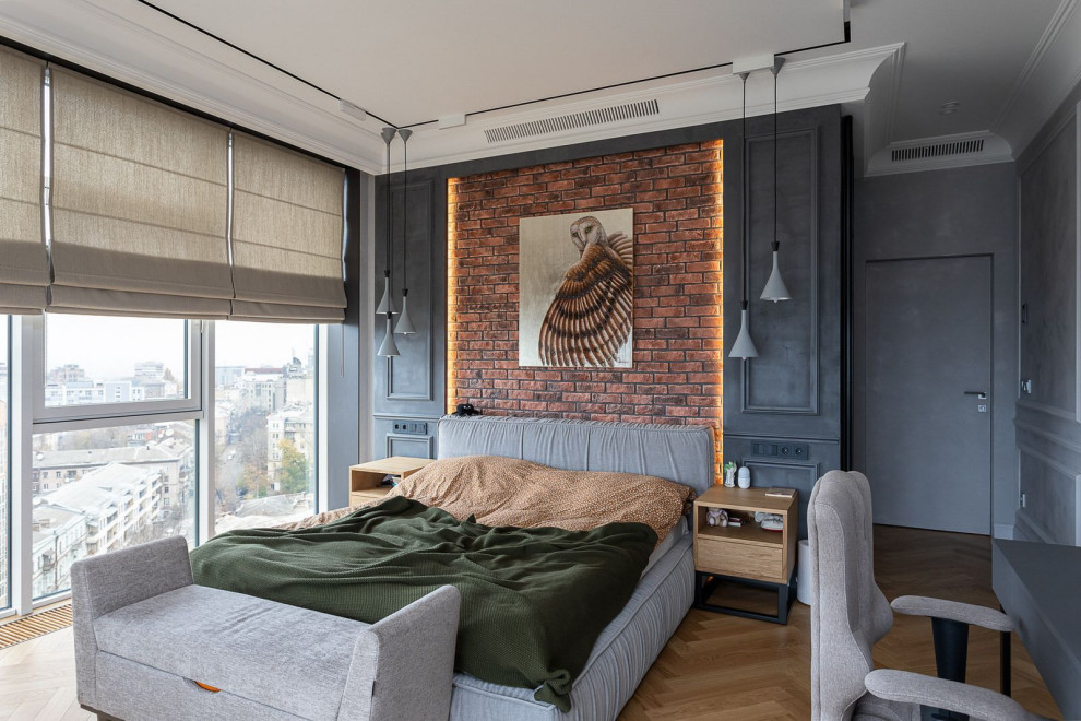 Квартира с яркими акцентами в интерьере