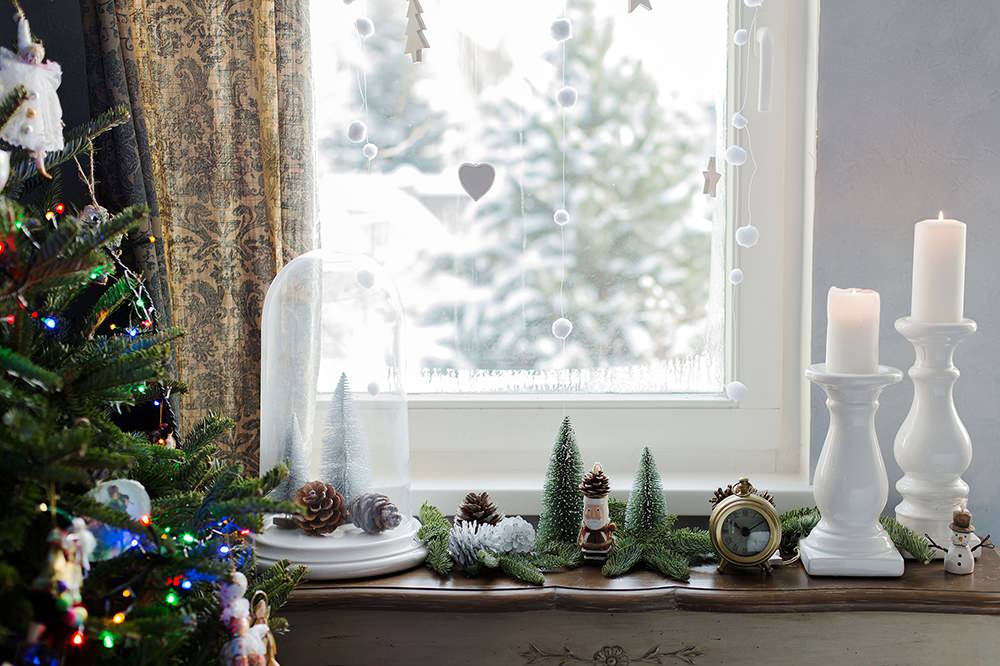 Декор дома к Новому году