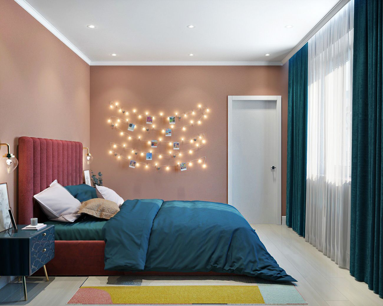 Студия для молодой девушки