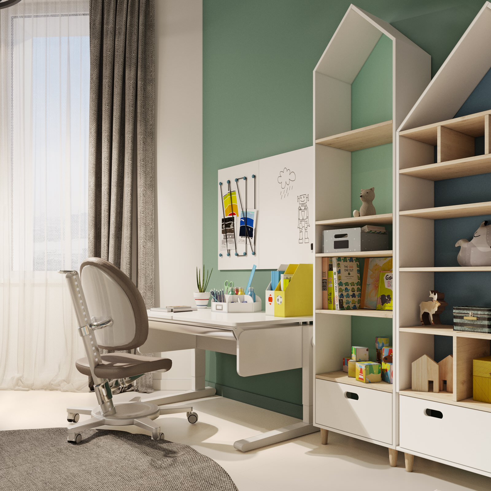 Интерьер квартиры в ЖК Montblanc 150 м^2