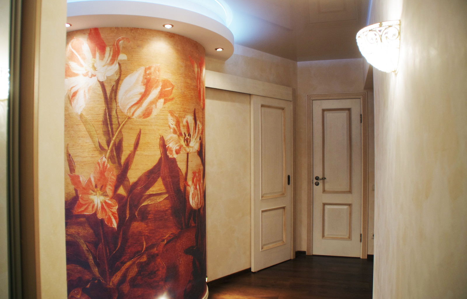 Фрески и фотообои в моих интерьерах.