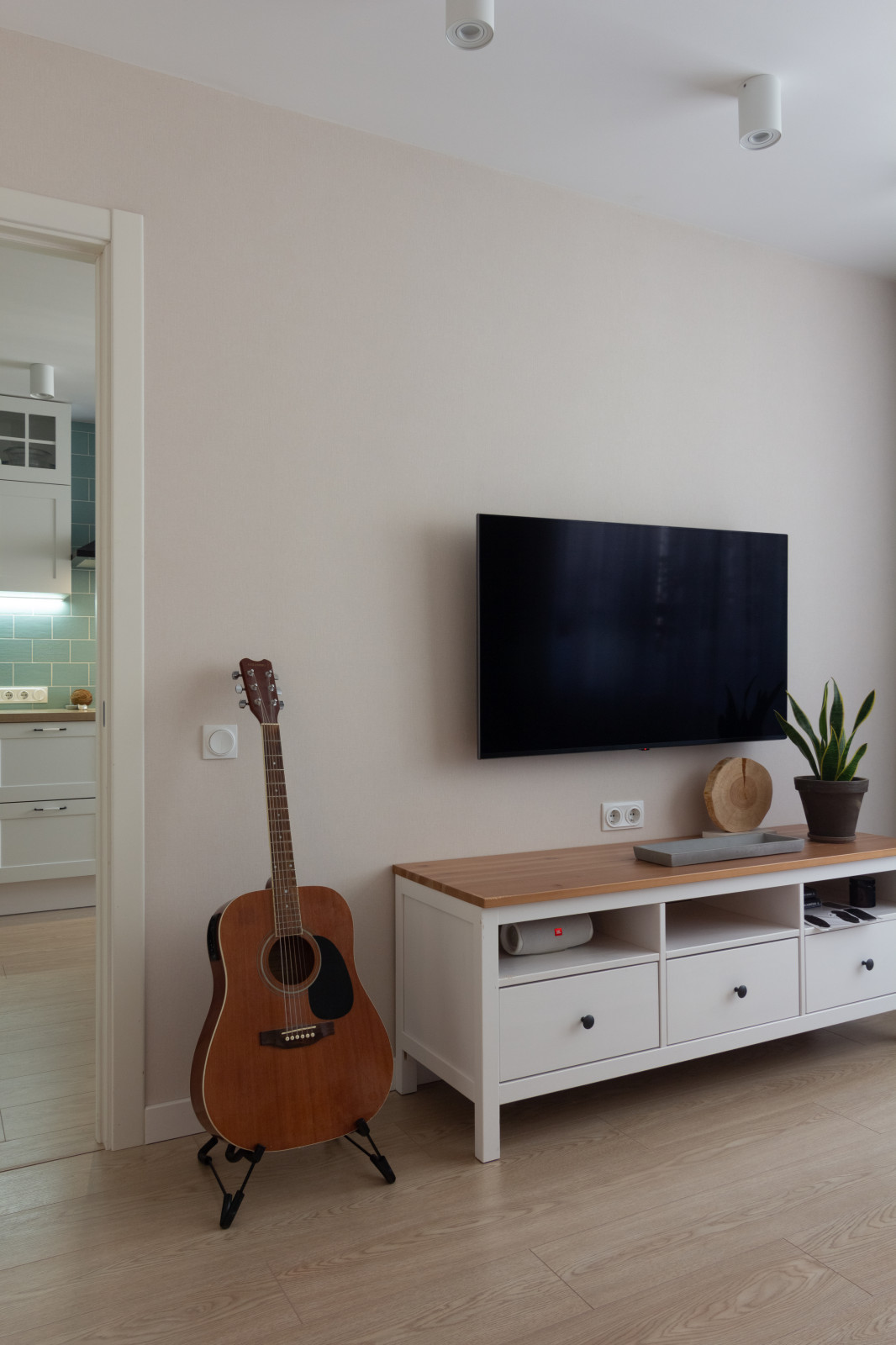 Реализованный проект 2-комнатной квартиры 71.00м/кв