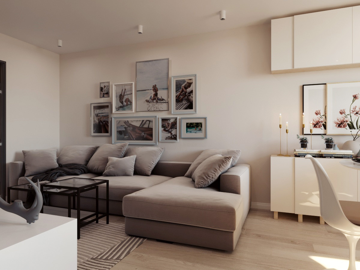 Дизайн проект квартиры 81 кв.м