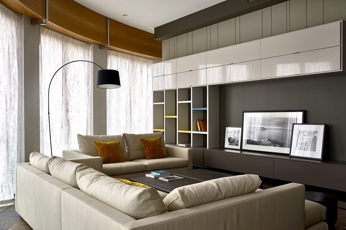 Шторы для квартиры в ЖК "Садовые кварталы"