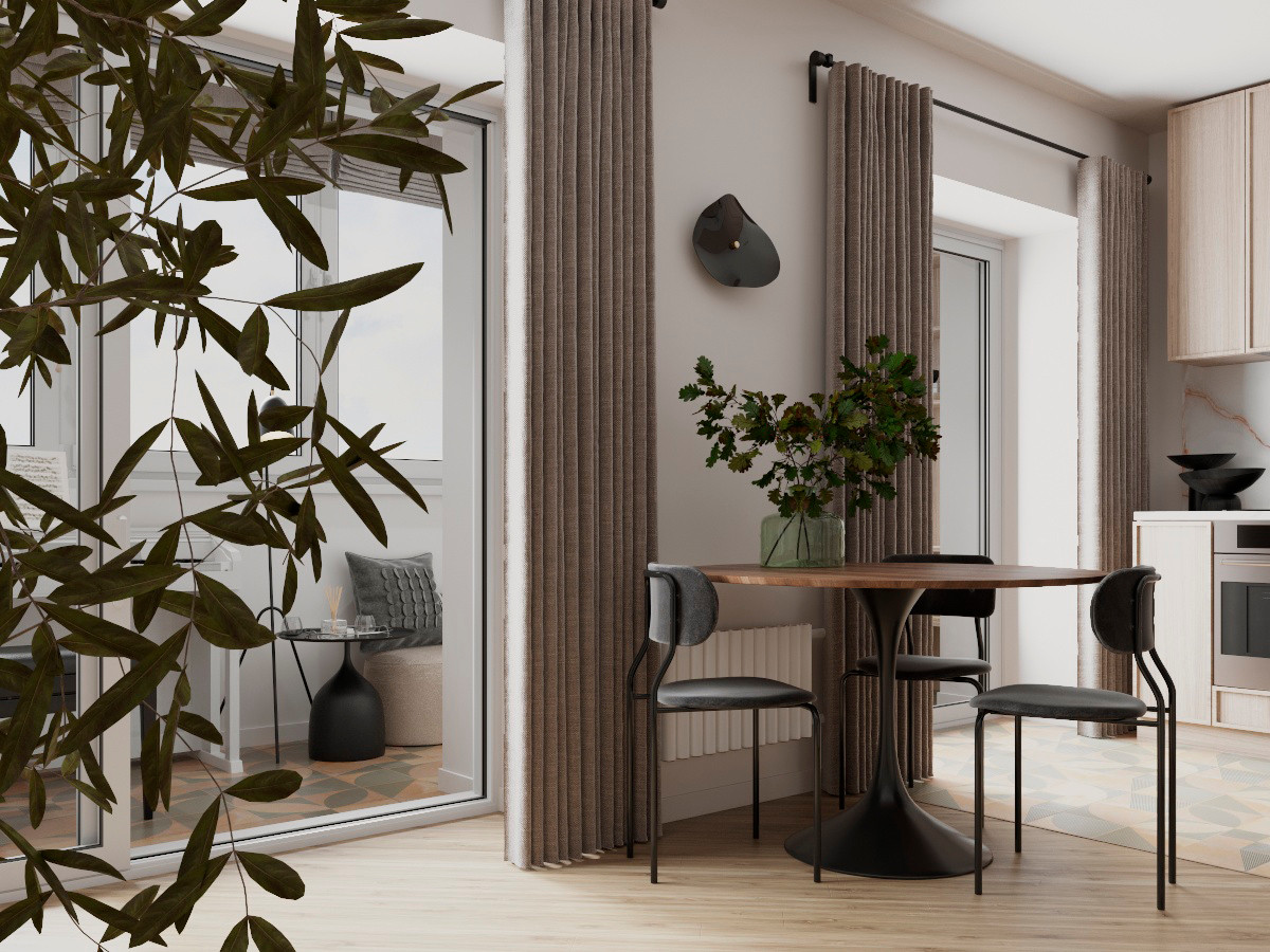 КВАРТИРА В СКАНДИНАВСКОМ СТИЛЕ