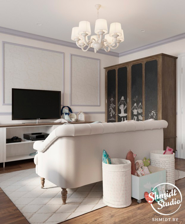 Проект "Яркий" в стиле Ardeco, Минск, 120 м.кв