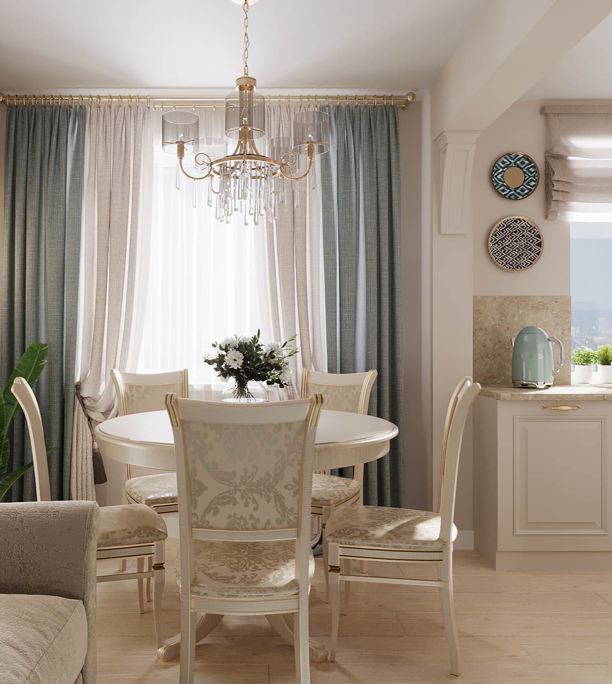 Обложка проекта: Проходная гостиная