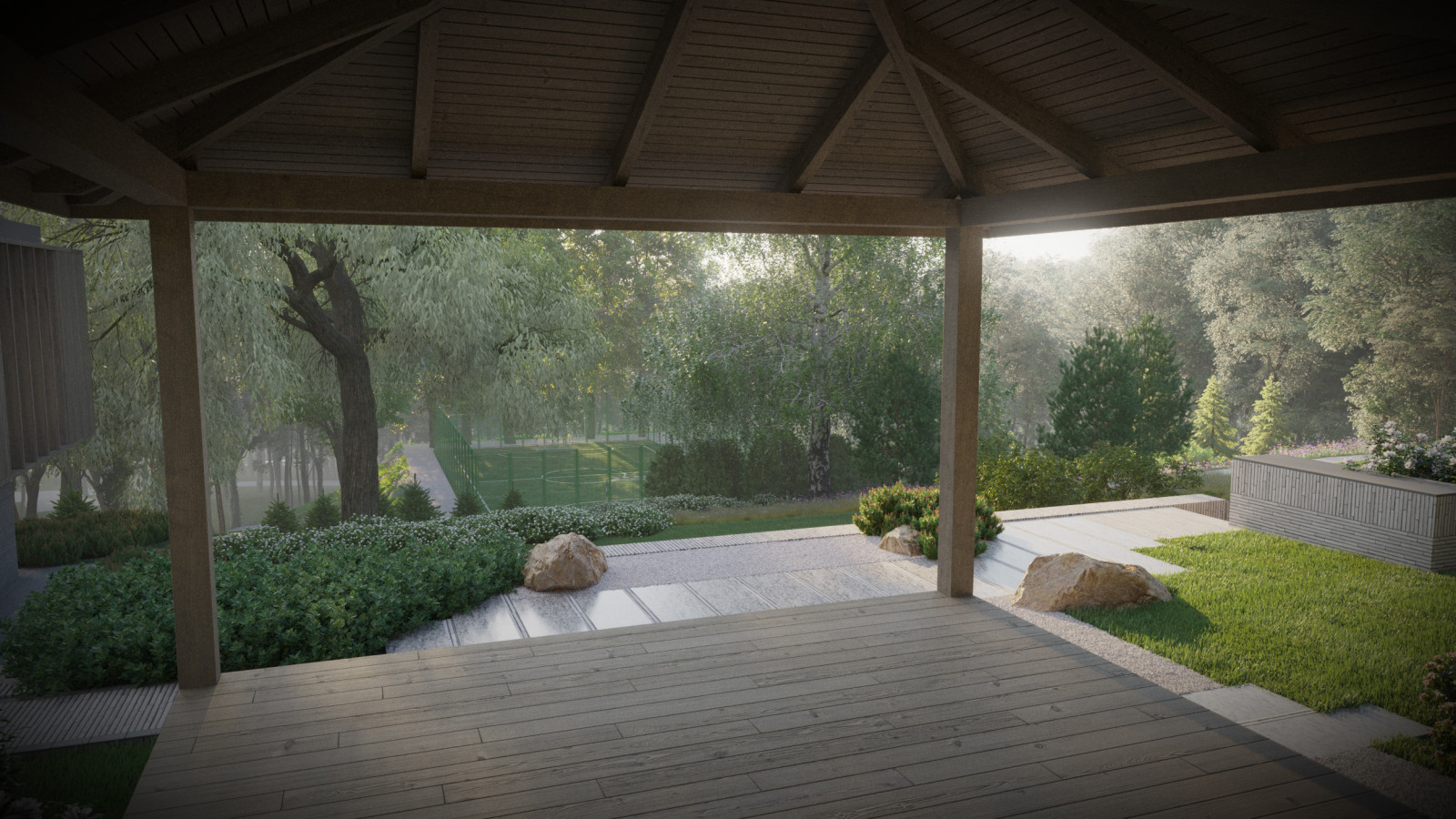 Сад на склоне. 5 Га 2020 г