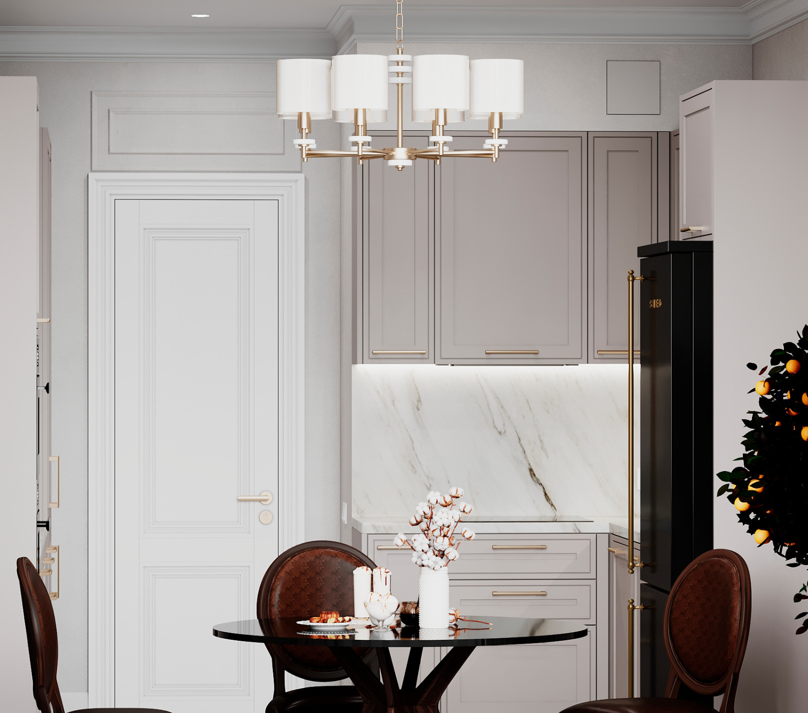 Проект оформления интерьера квартиры 100 кв.м.