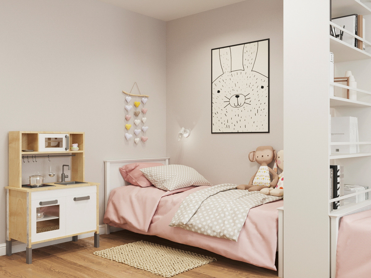 Дизайн и ремонт трехкомнатной квартиры (м. Селигерская)