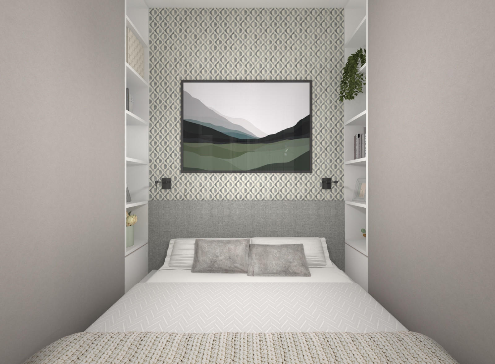 Однокомнатная квартира для троих