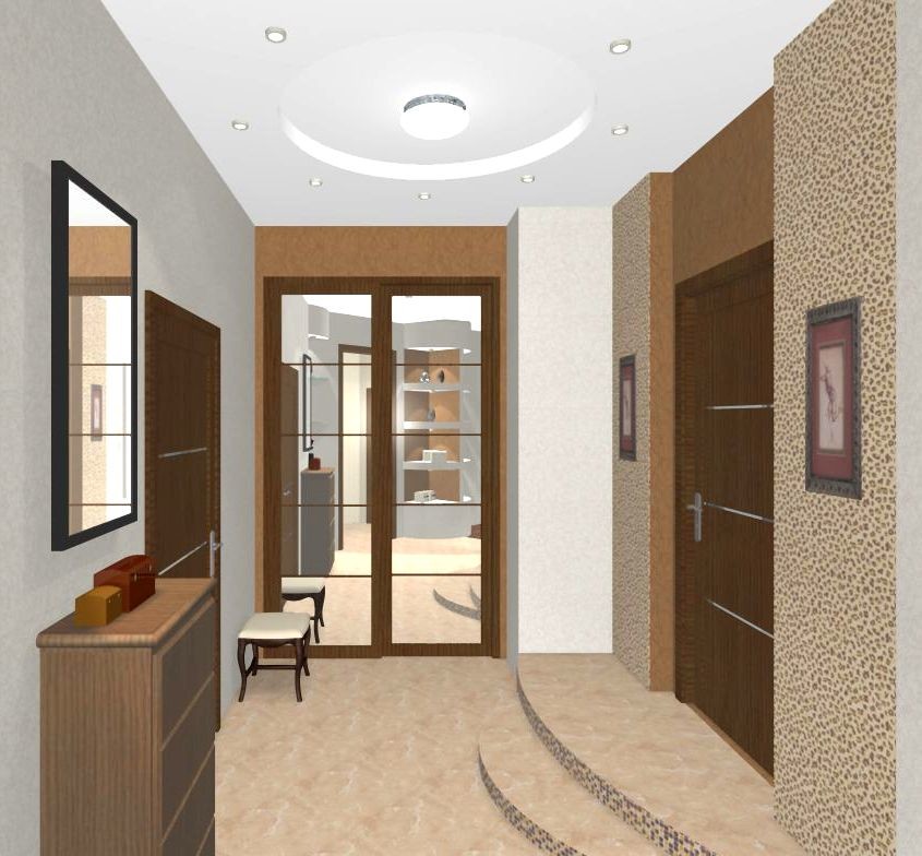 Интерьер квартиры с нестандартной гостиной